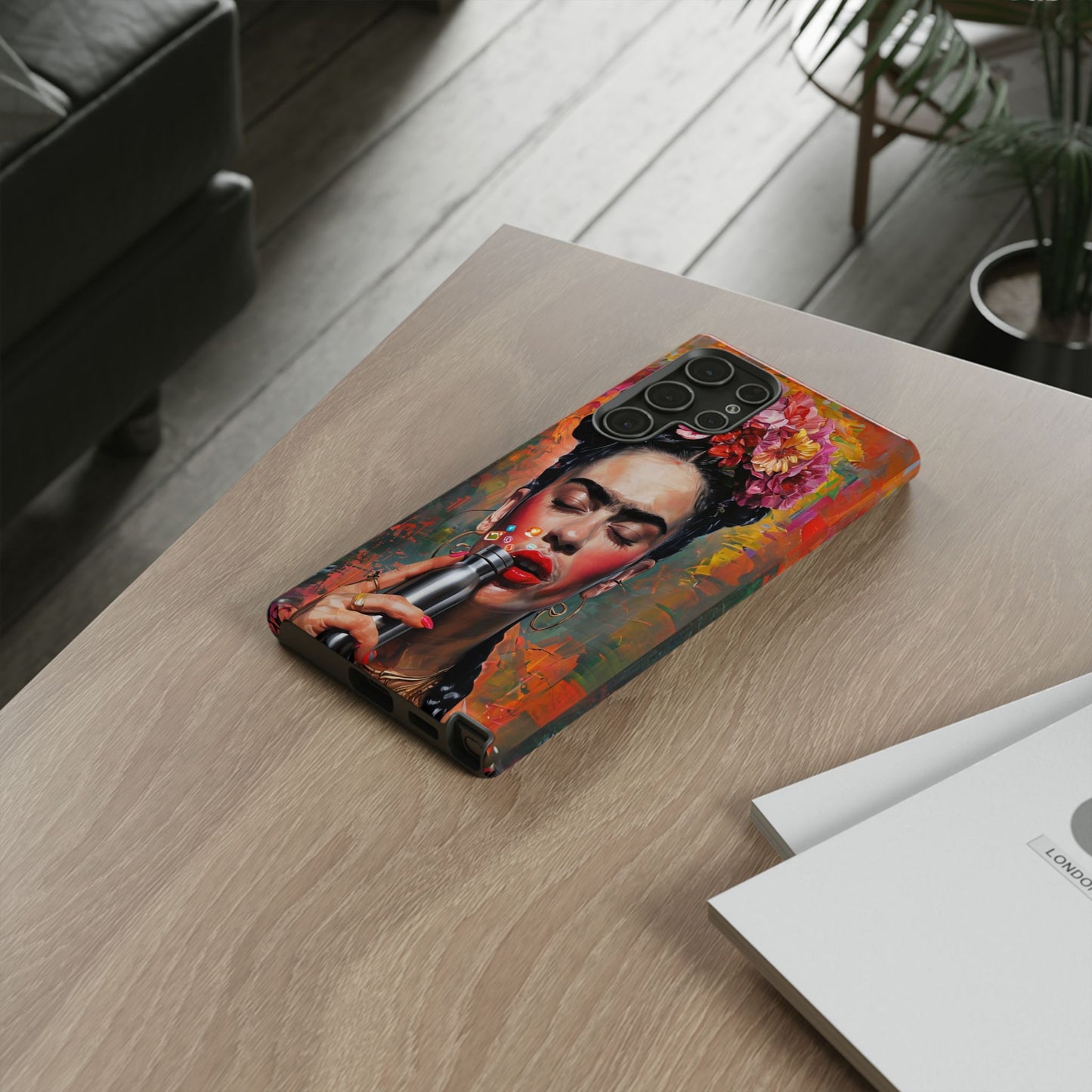 "Frida with a Flask" Mobile Phone Case