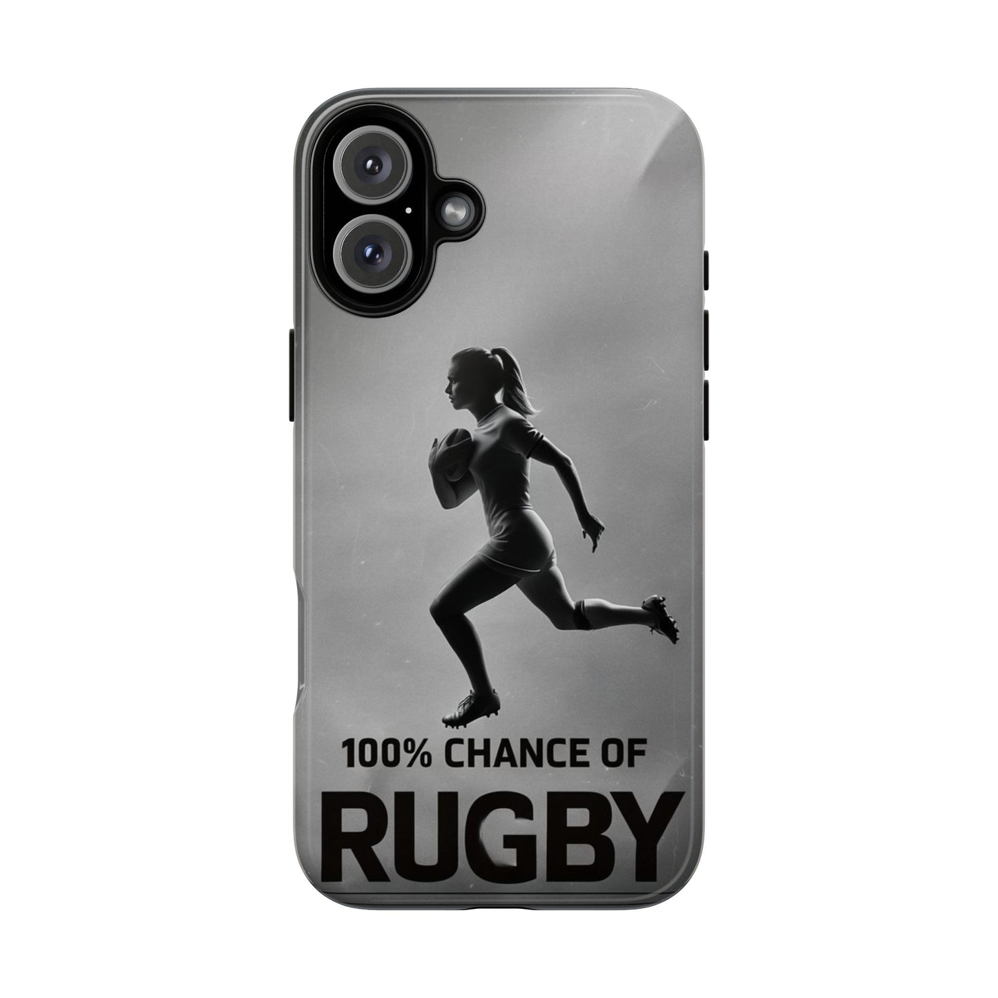 "Rain, Shine, Rugby" Mobile Phone Case