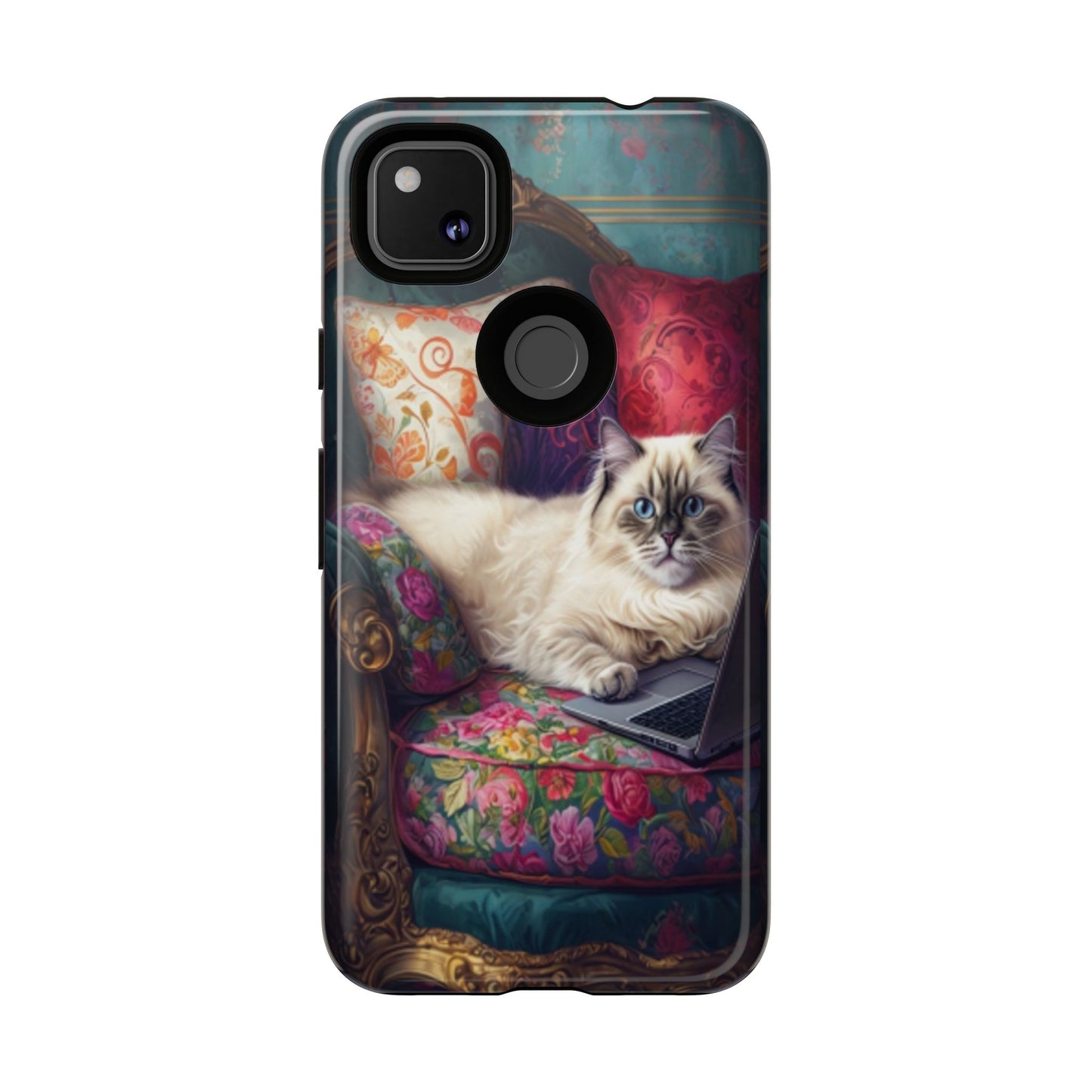 "Purr-sian Productivity" Mobile Phone Case