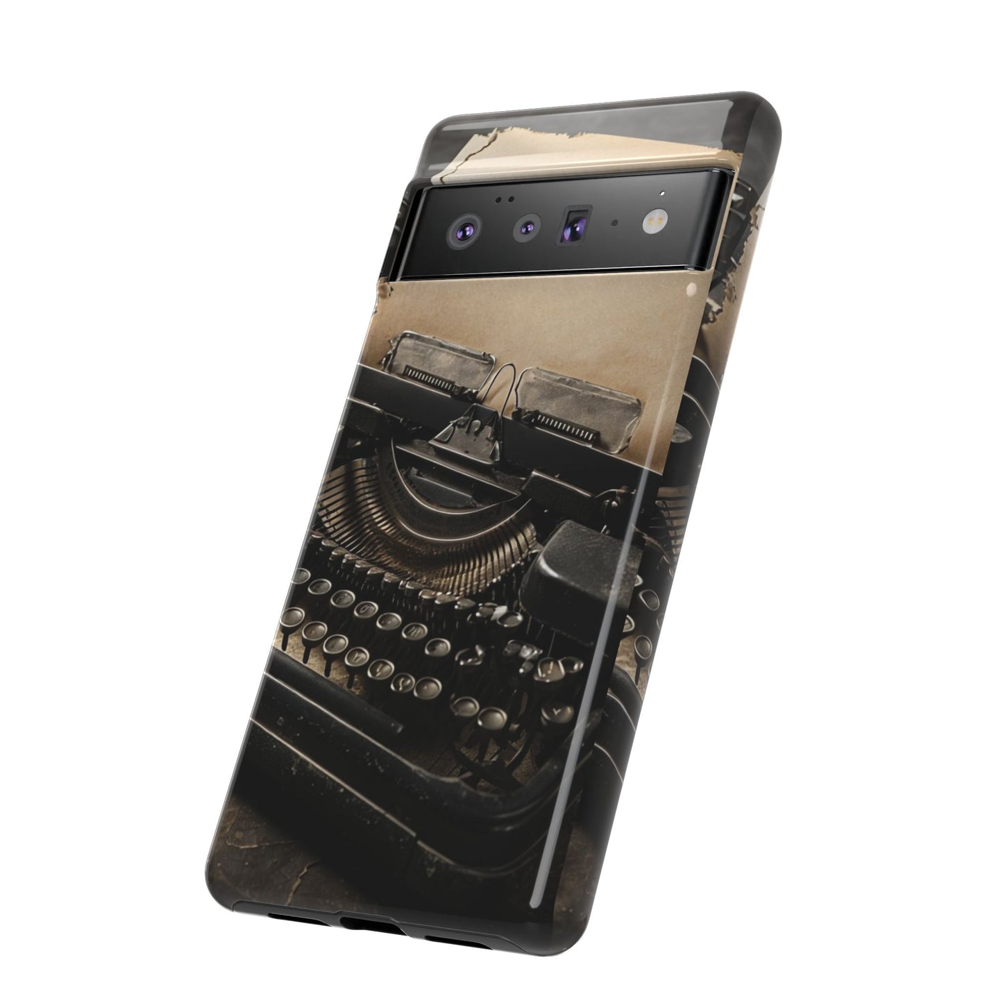 "Fade in. A Writer at the Cusp of Genius" Mobile Phone Case