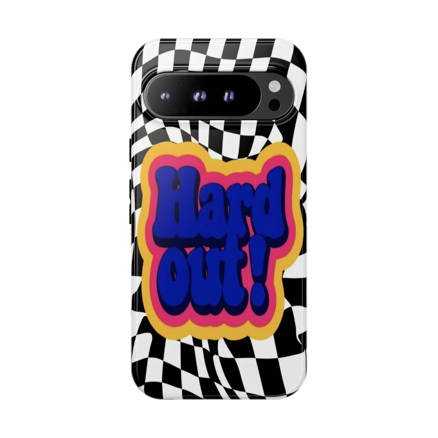 "Hard Out" Mobile Phone Case (blue)
