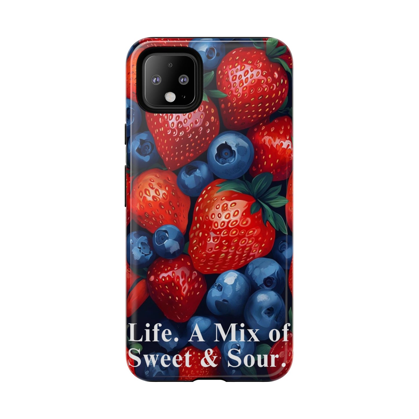 "Life. A Mix of Sweet and Sour" Mobile Phone Case