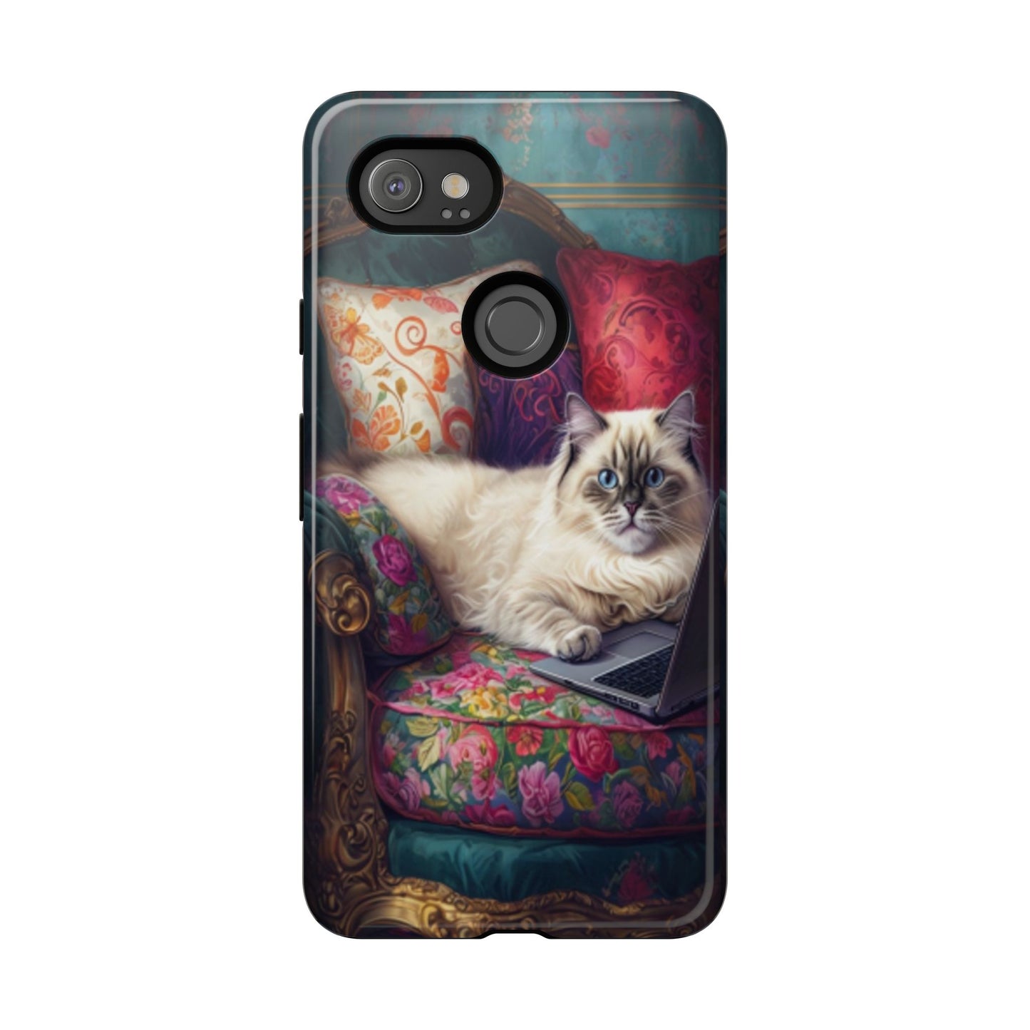 "Purr-sian Productivity" Mobile Phone Case