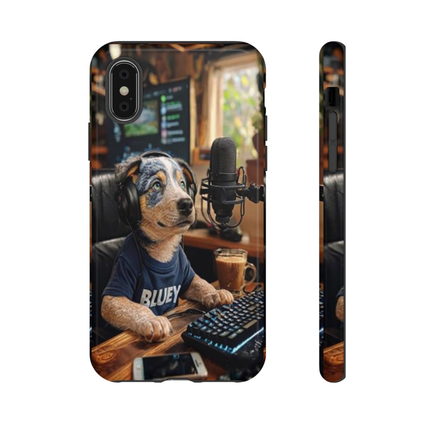 "Blue Heeler - a Tribute to Bluey" Mobile Phone Case