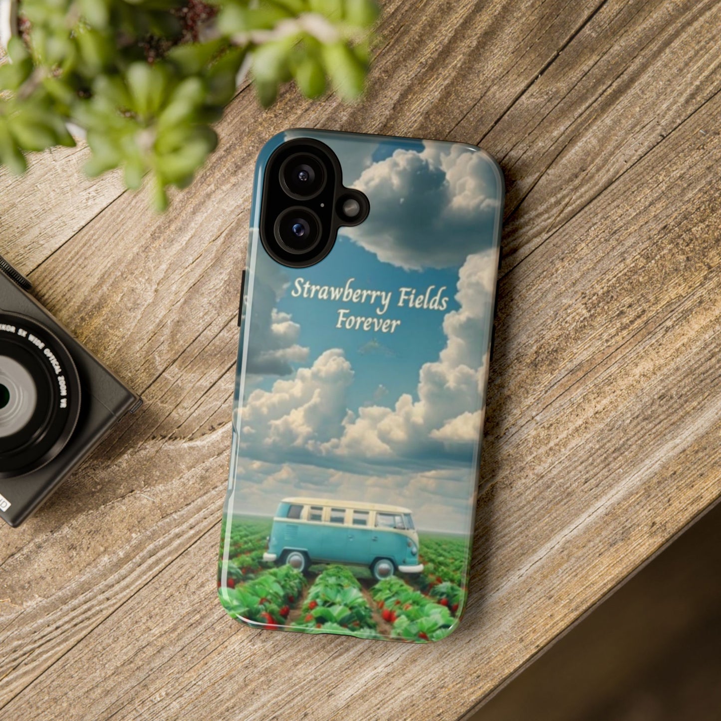 "Life is Short.  Vintage Summer Vibes" Mobile Phone Case