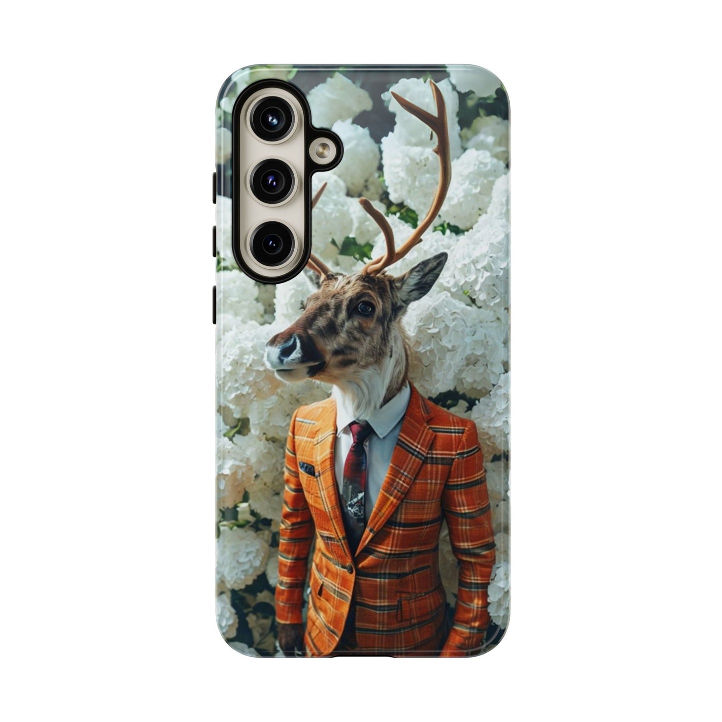 "The Stag" Mobile Phone Case (orange)