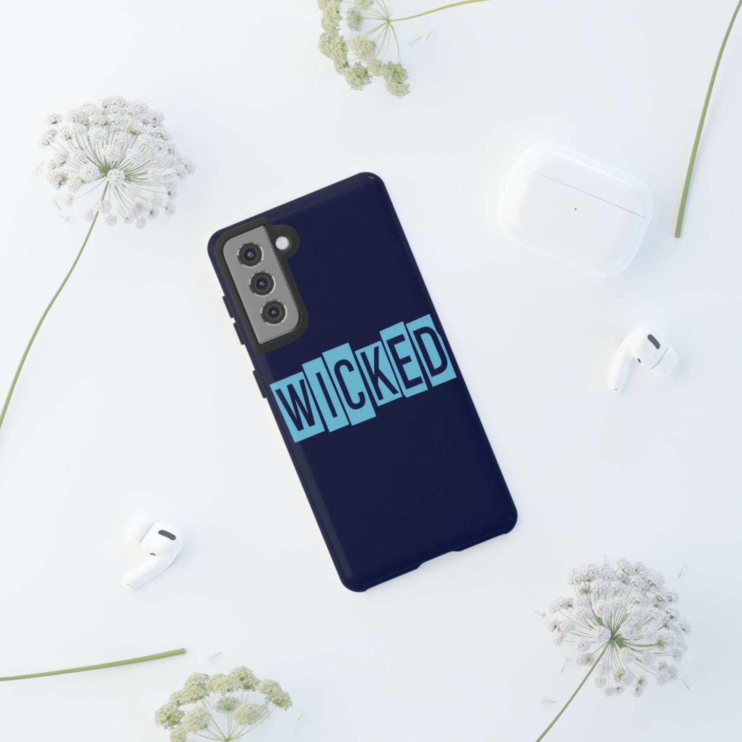 "Wicked" Mobile Phone Case (blue)