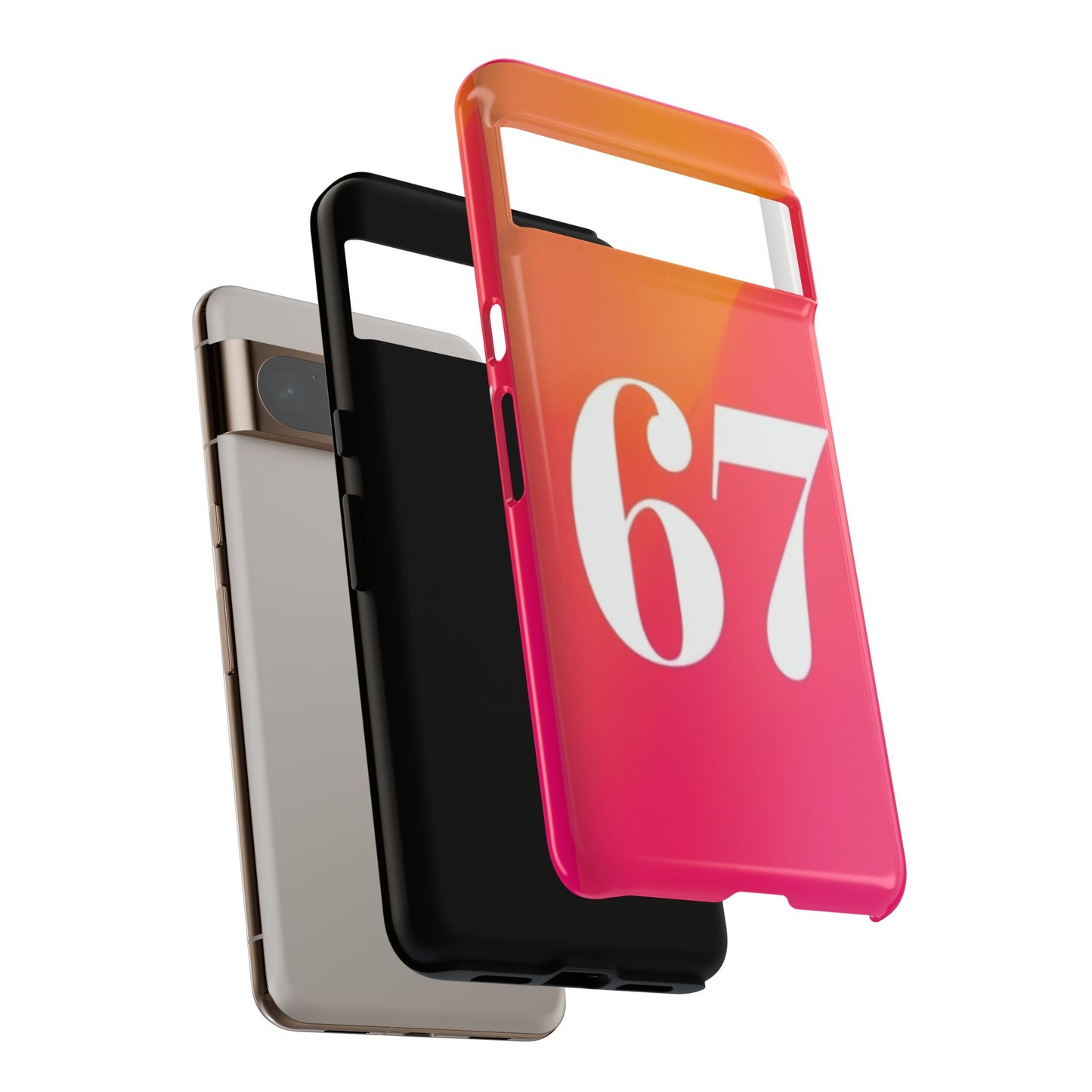 "67" Mobile Phone Case