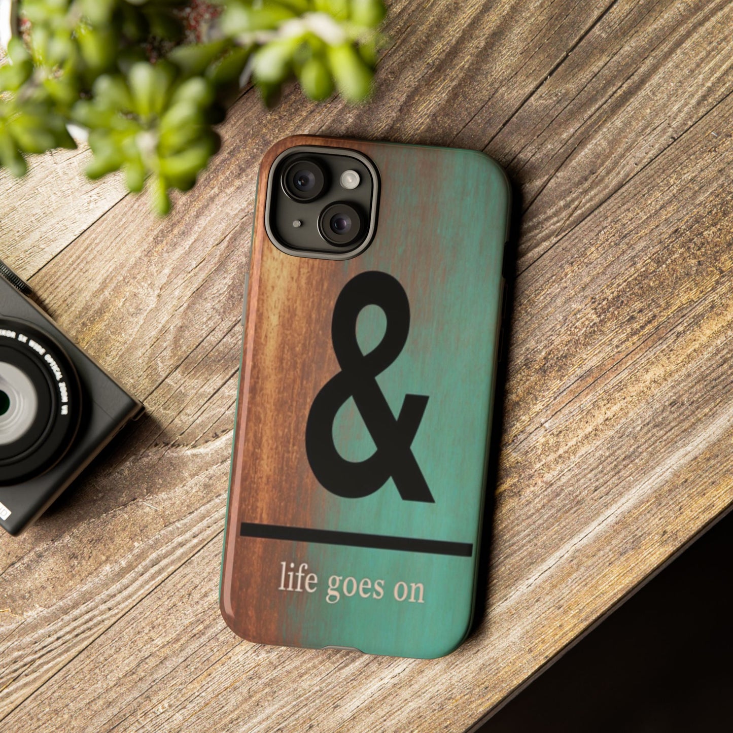 "Life Goes On" Mobile Phone Case
