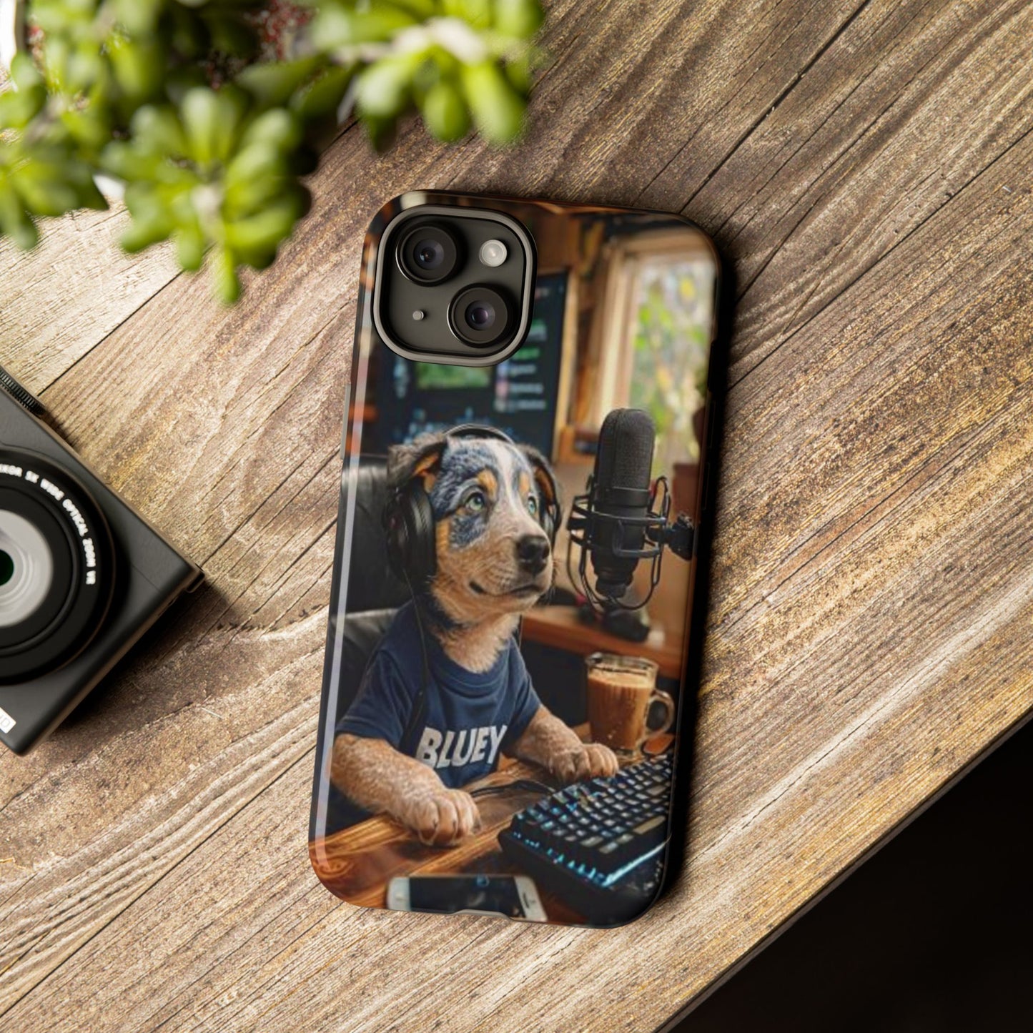 "Blue Heeler - a Tribute to Bluey" Mobile Phone Case