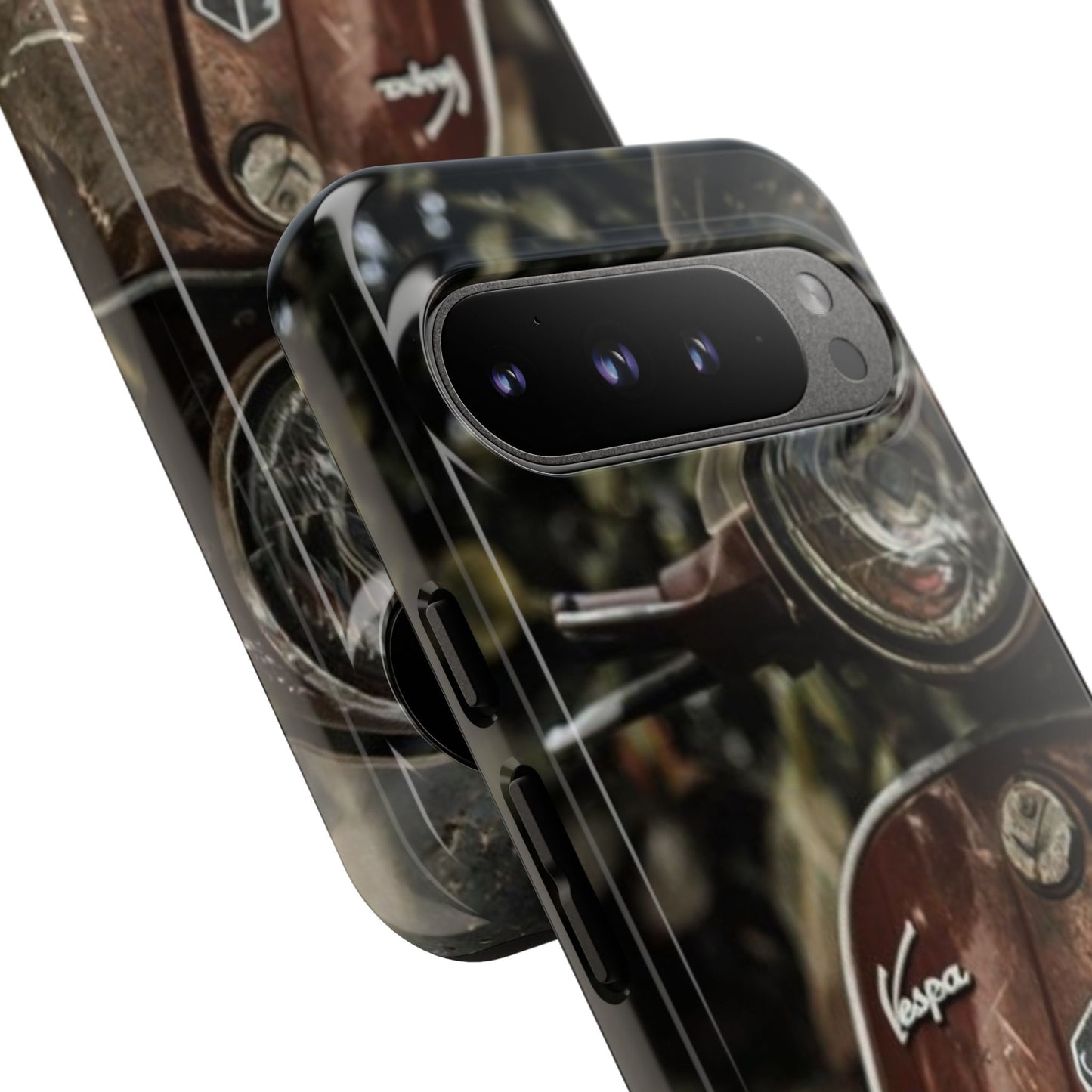 "Vespa. Old Soul, Full Tank" Mobile Phone Case