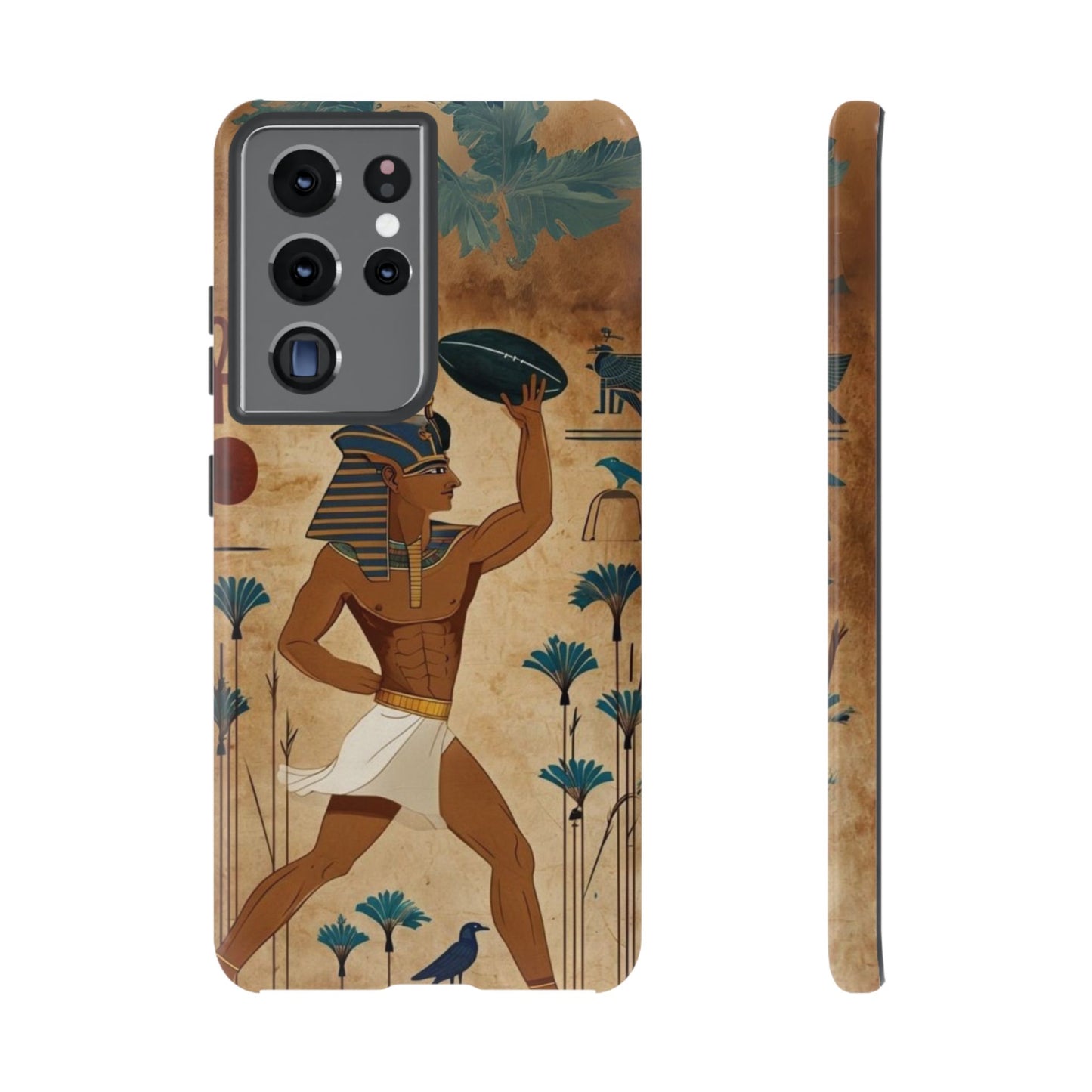 "Tutankhaman Takes the Pass" Mobile Phone Case