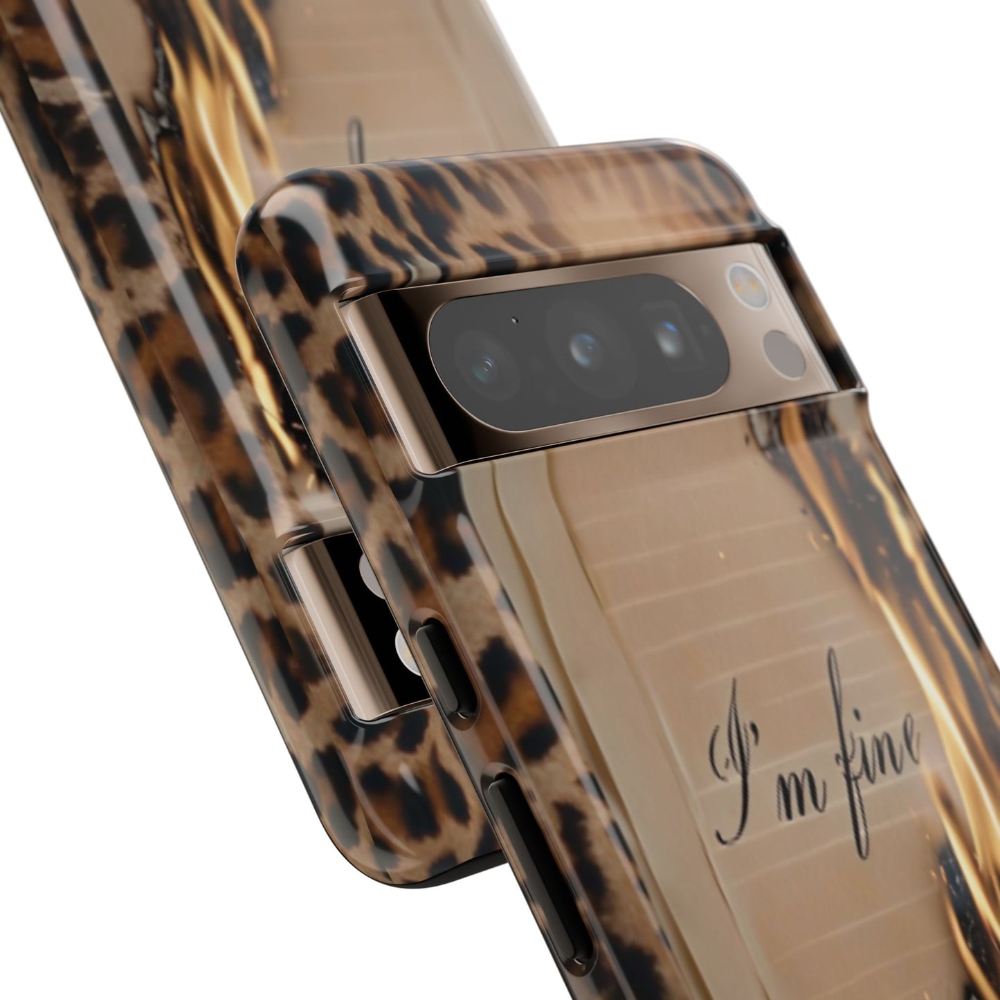 "I Am Fine" Mobile Phone Case