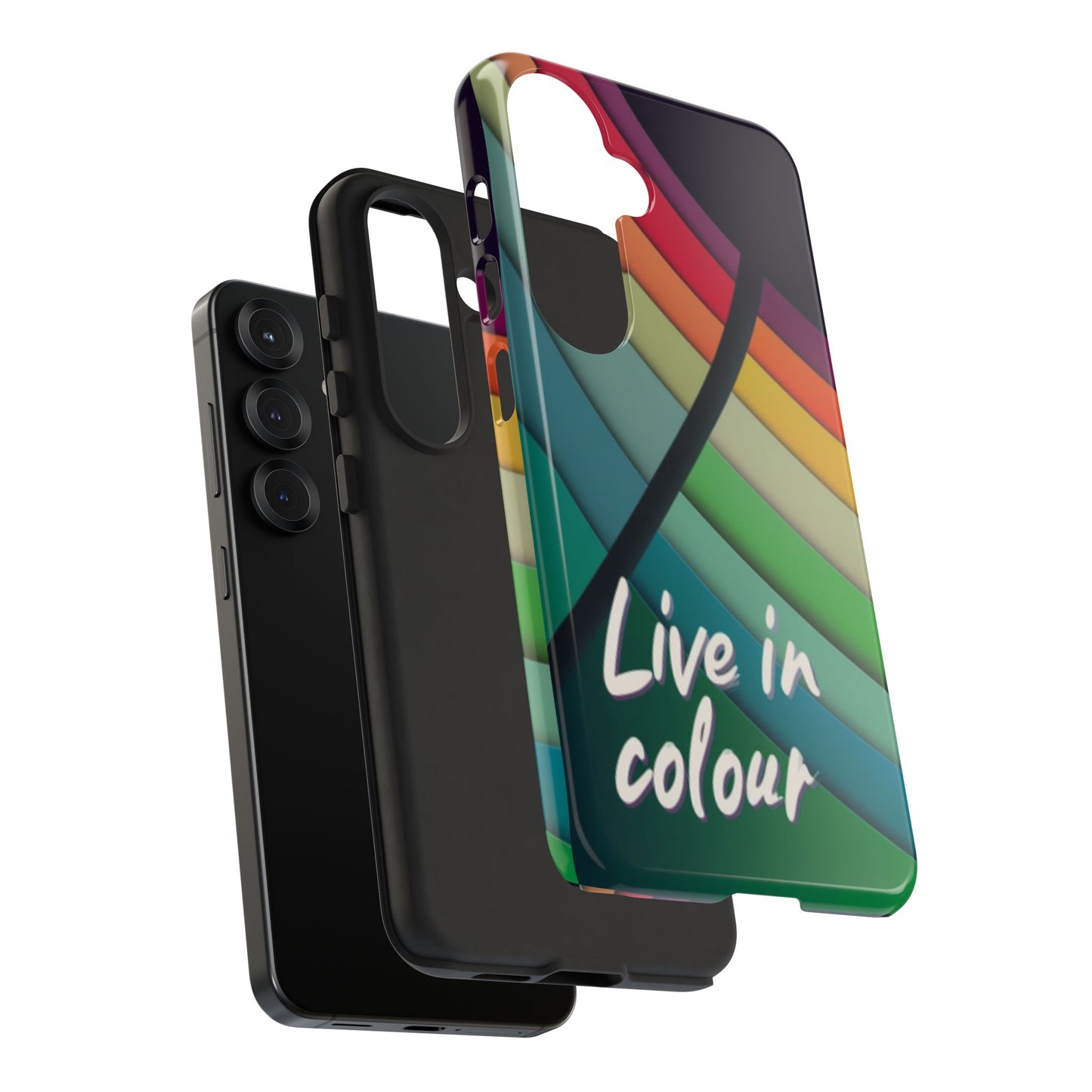 "Live in Colour" Mobile Phone Case
