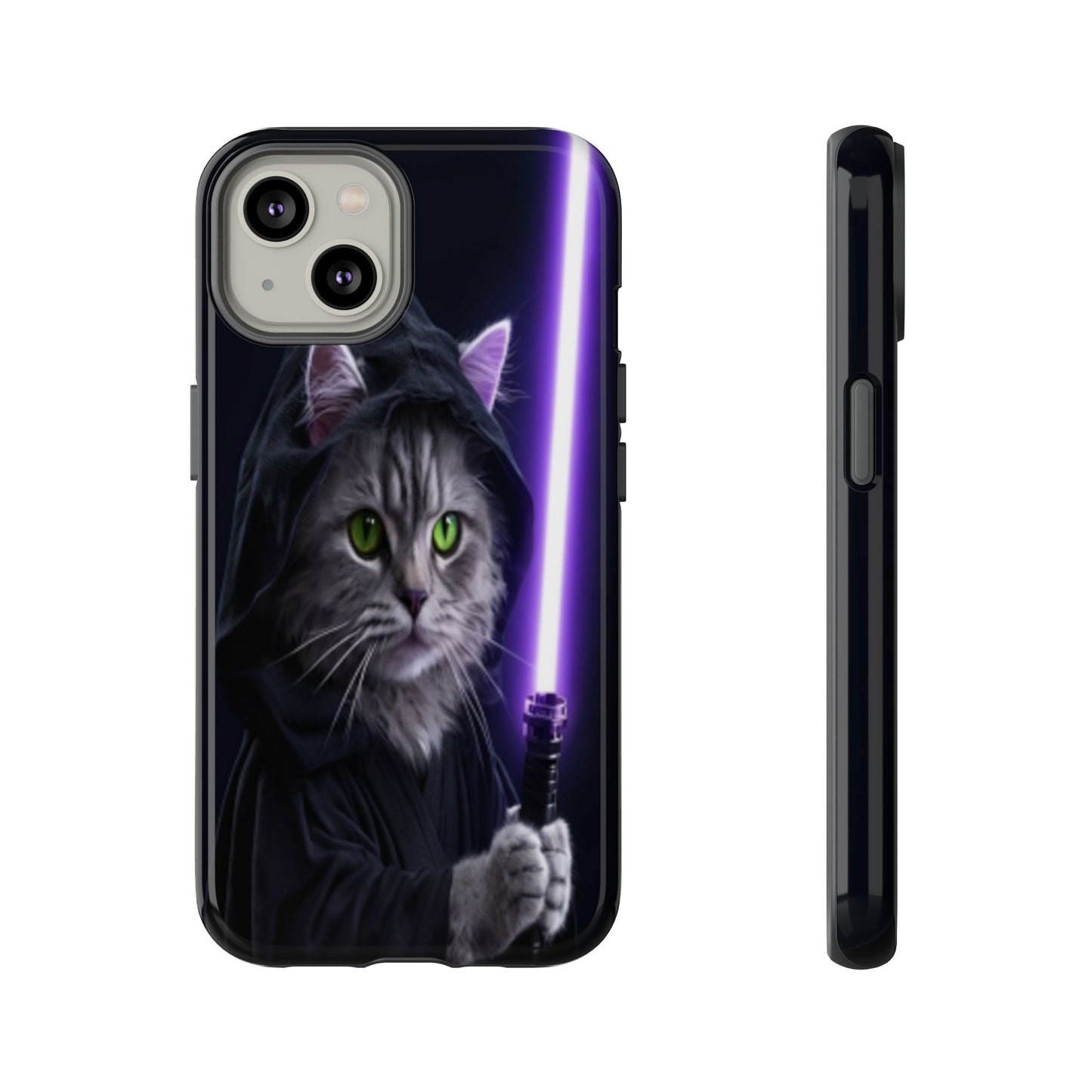 "Jedi Whisker" Mobile Phone Case (purple)