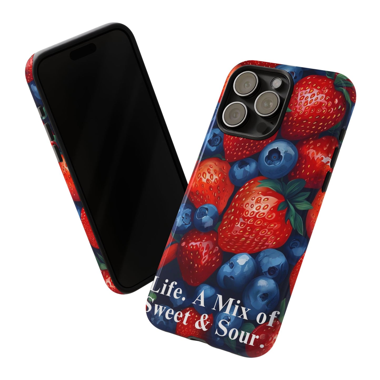 "Life. A Mix of Sweet and Sour" Mobile Phone Case