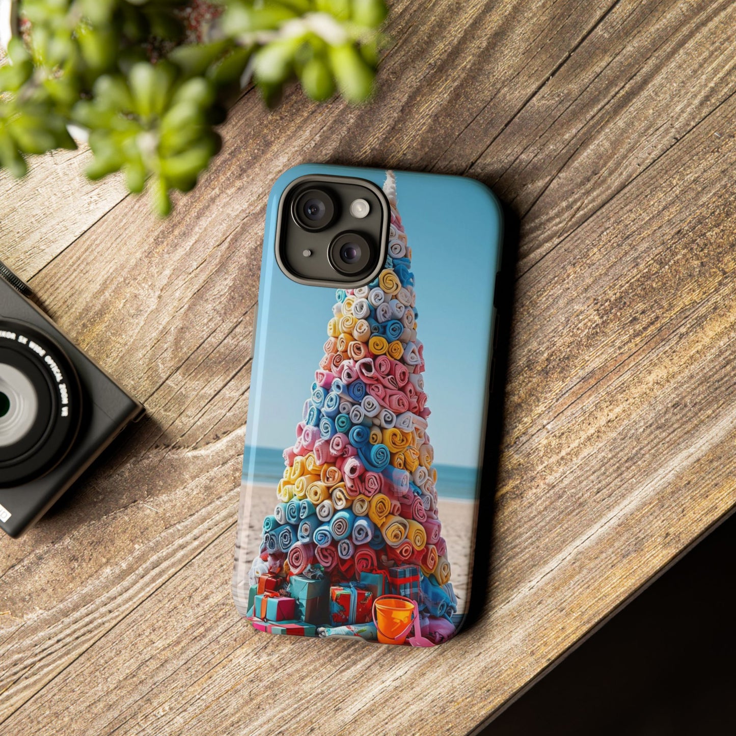 "Tinsel and Towels" Mobile Phone Case