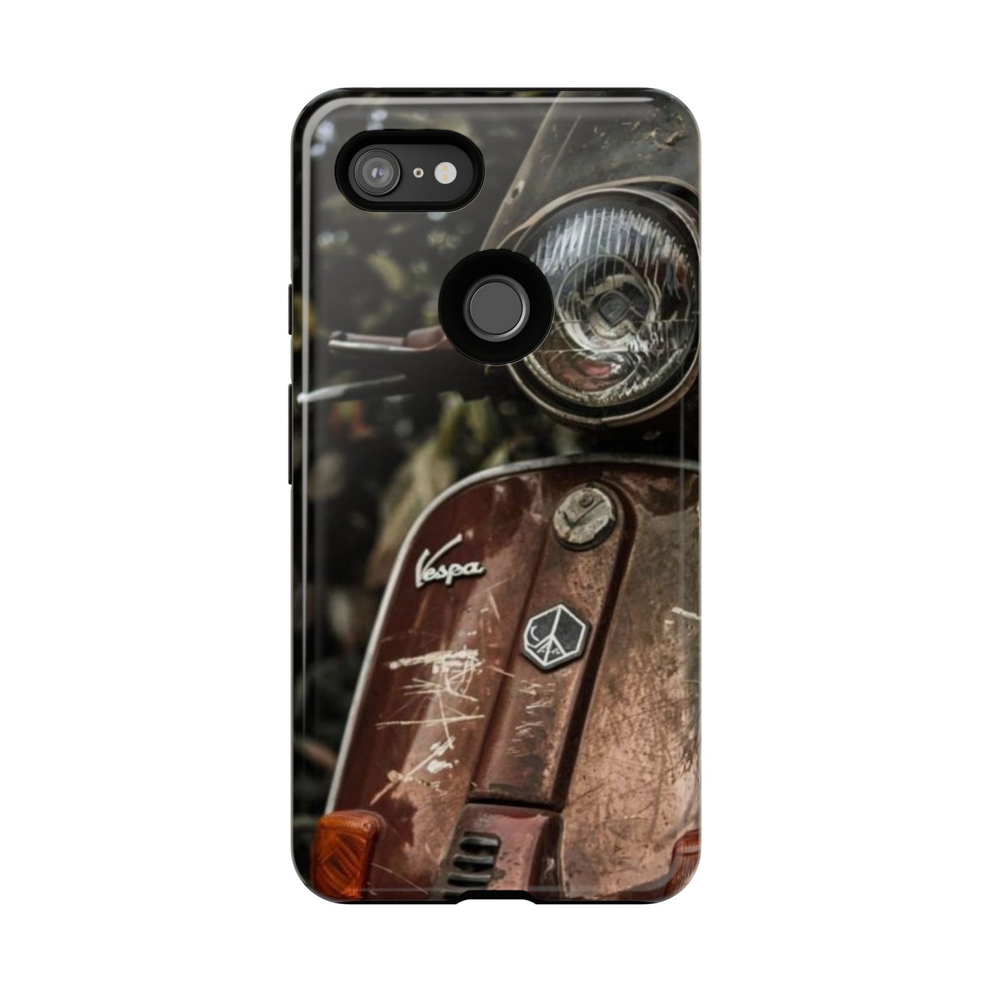 "Vespa. Old Soul, Full Tank" Mobile Phone Case