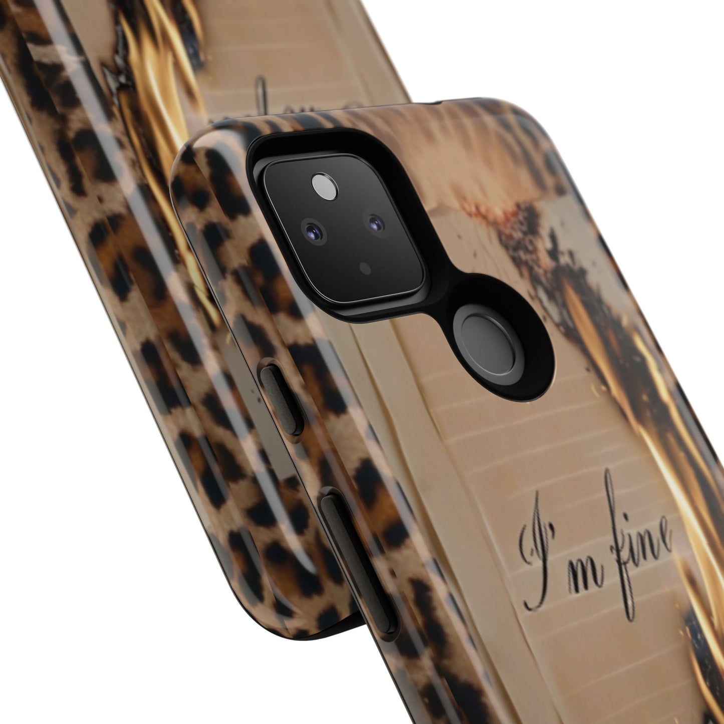 "I Am Fine" Mobile Phone Case