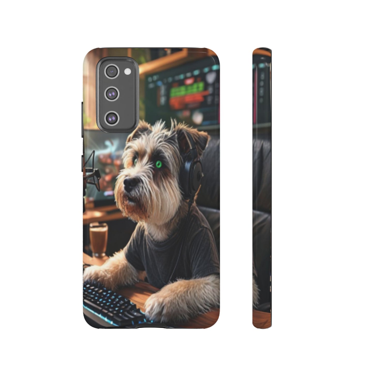 "Your Spirited WFH Side-Kick" Mobile Phone Case