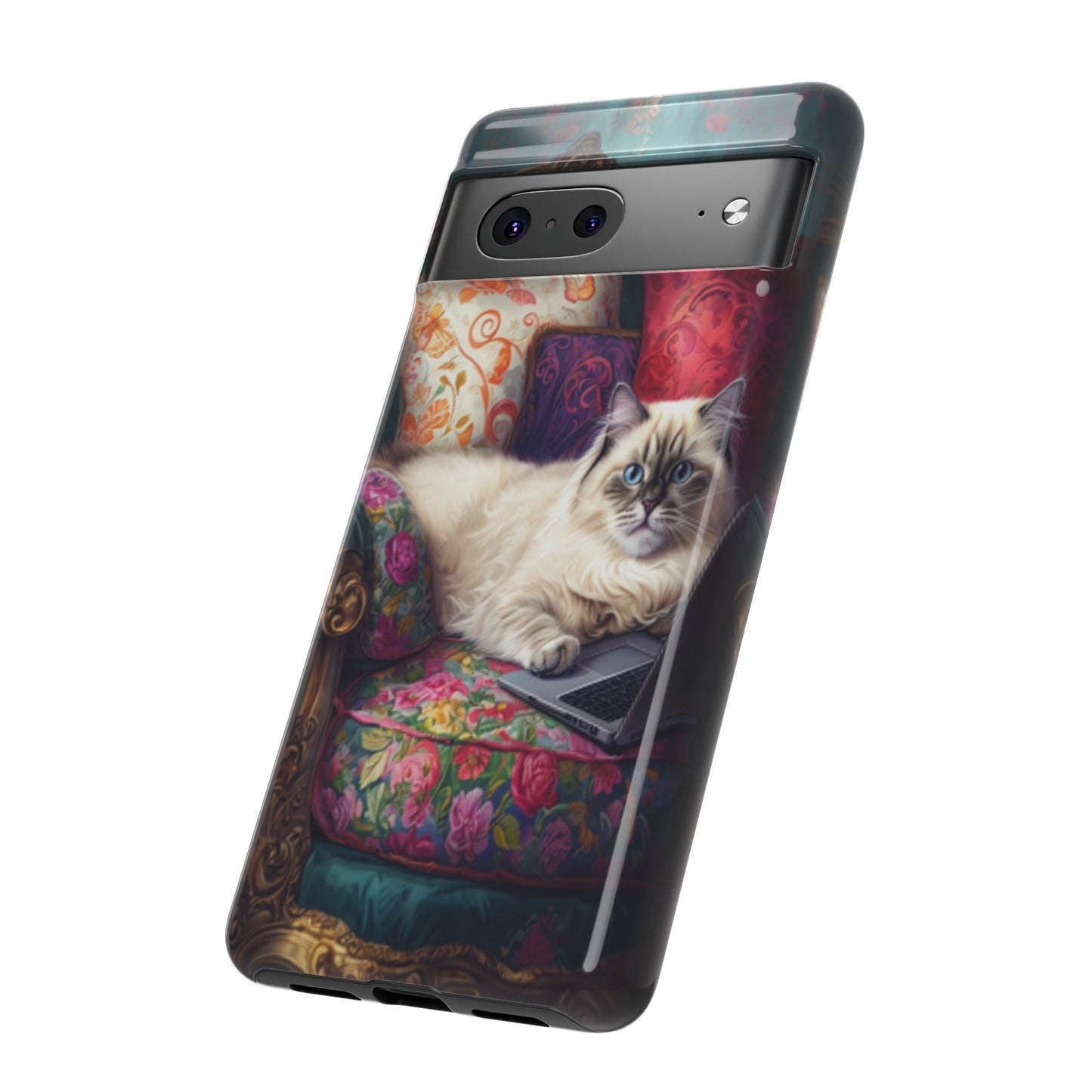 "Purr-sian Productivity" Mobile Phone Case
