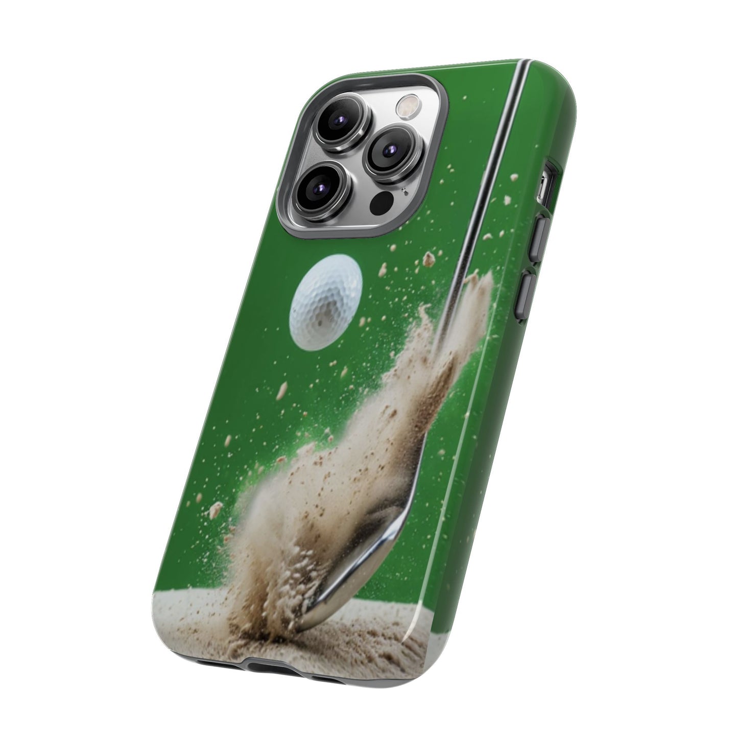 "Bunker Shot" Mobile Phone Case (light green)
