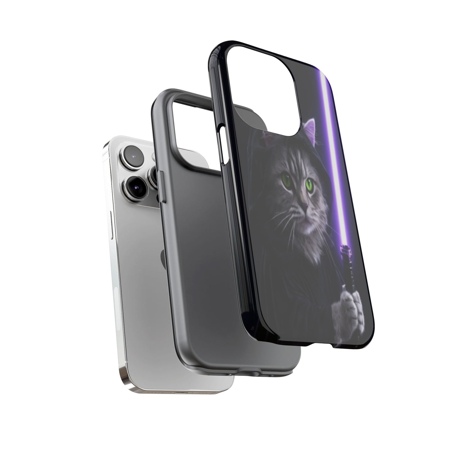 "Jedi Whisker" Mobile Phone Case (purple)