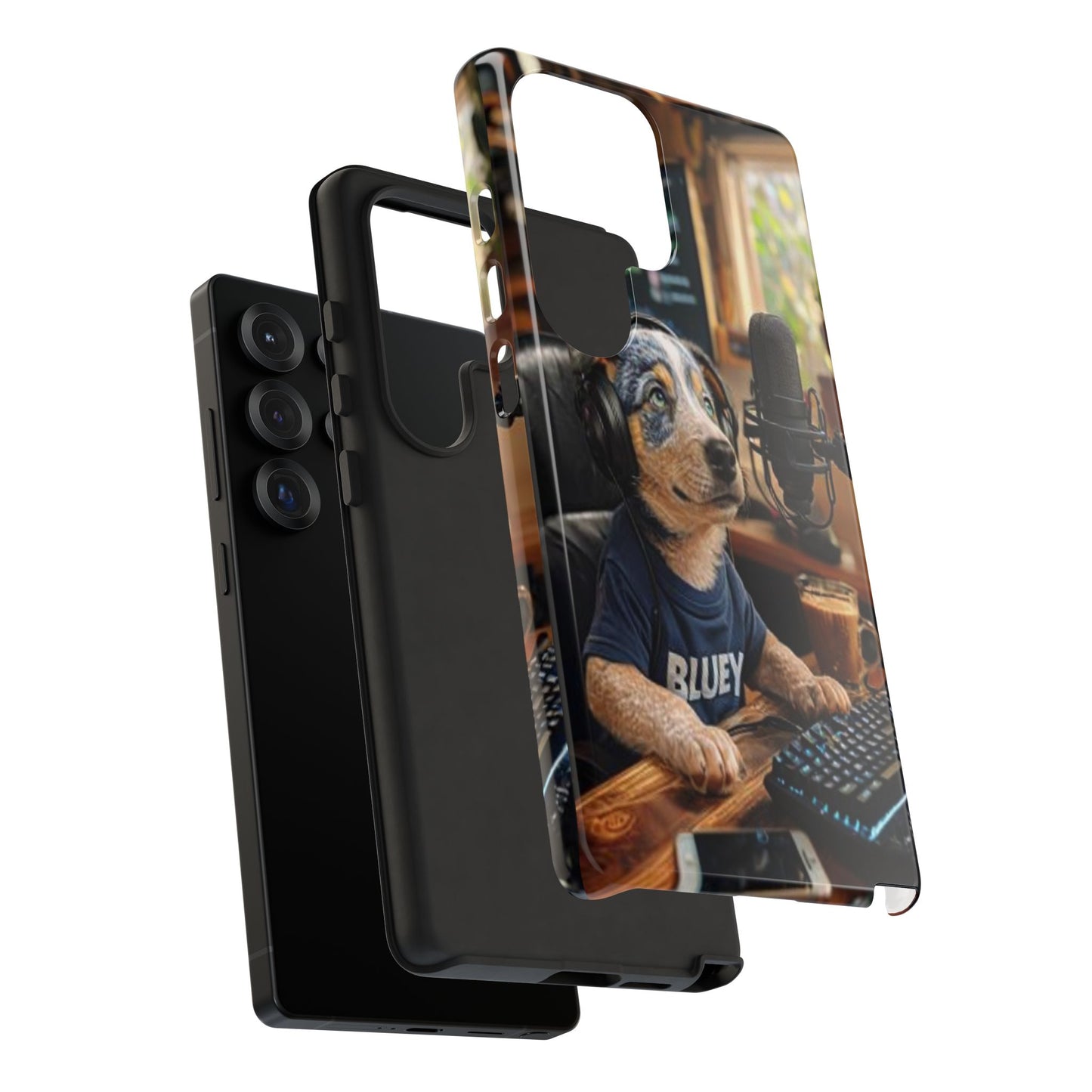 "Blue Heeler - a Tribute to Bluey" Mobile Phone Case