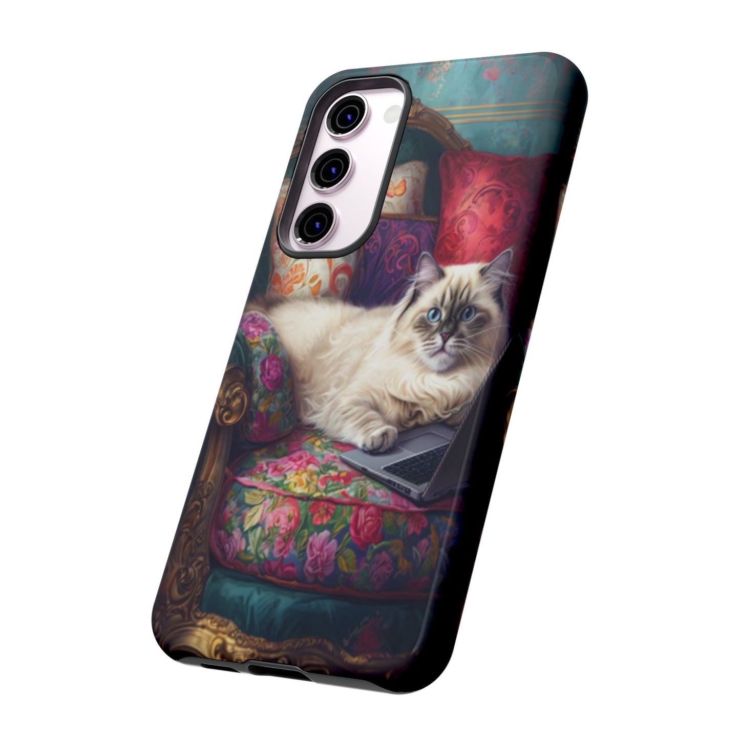 "Purr-sian Productivity" Mobile Phone Case