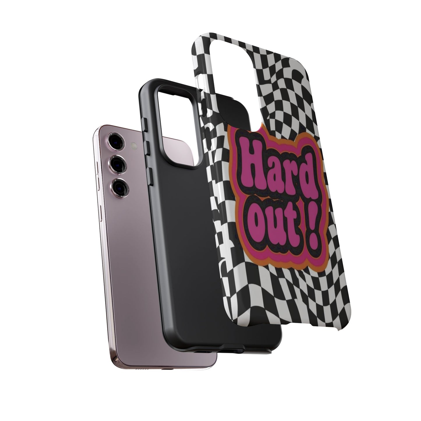 "Hard Out" Mobile Phone Case (pink)