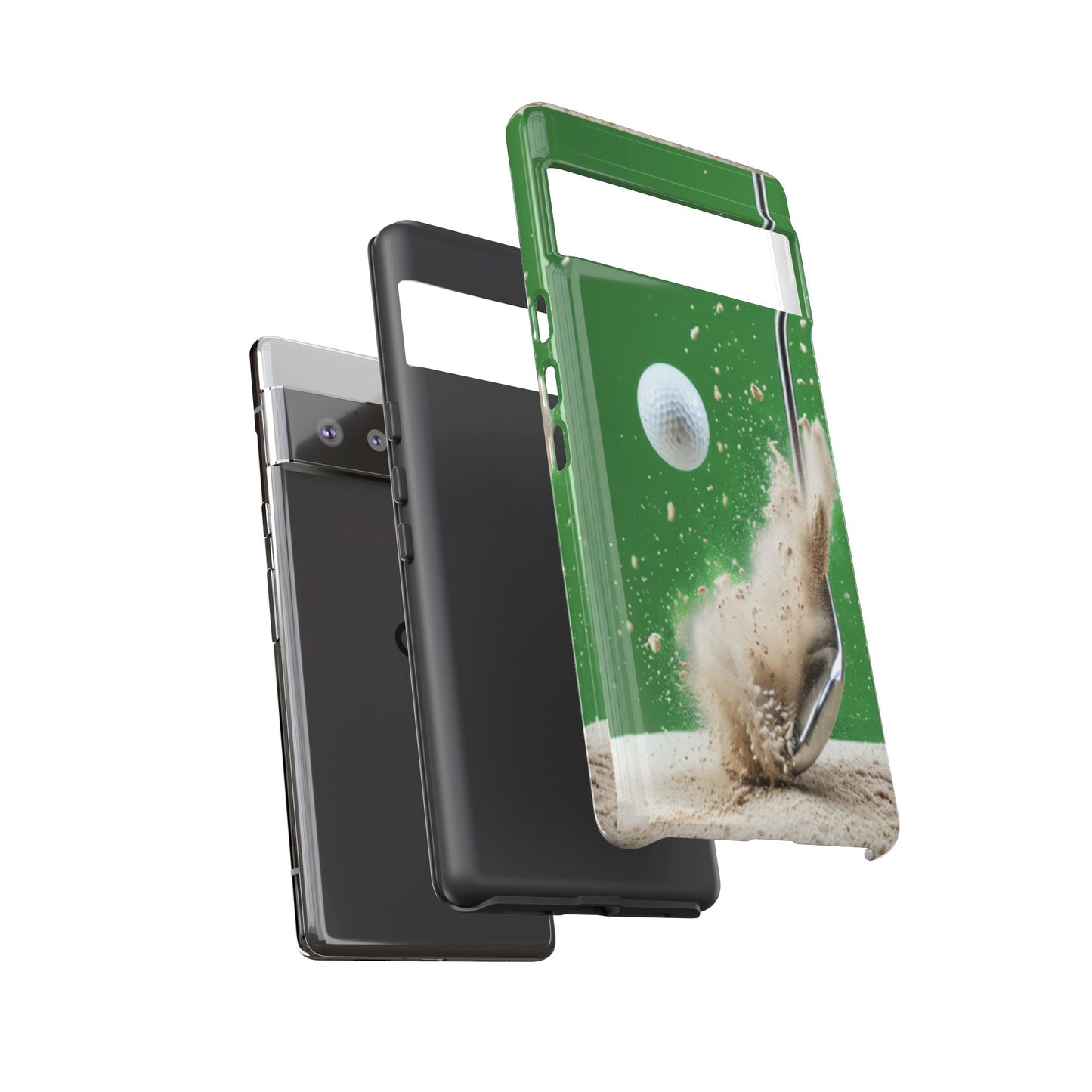 "Bunker Shot" Mobile Phone Case (light green)