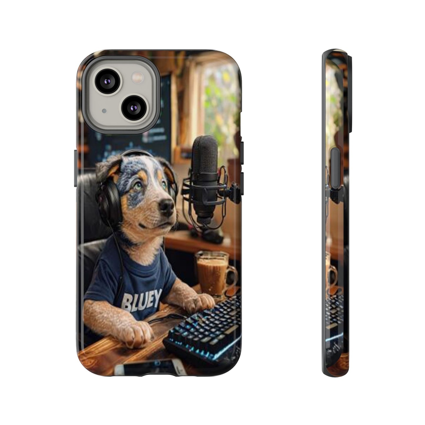 "Blue Heeler - a Tribute to Bluey" Mobile Phone Case