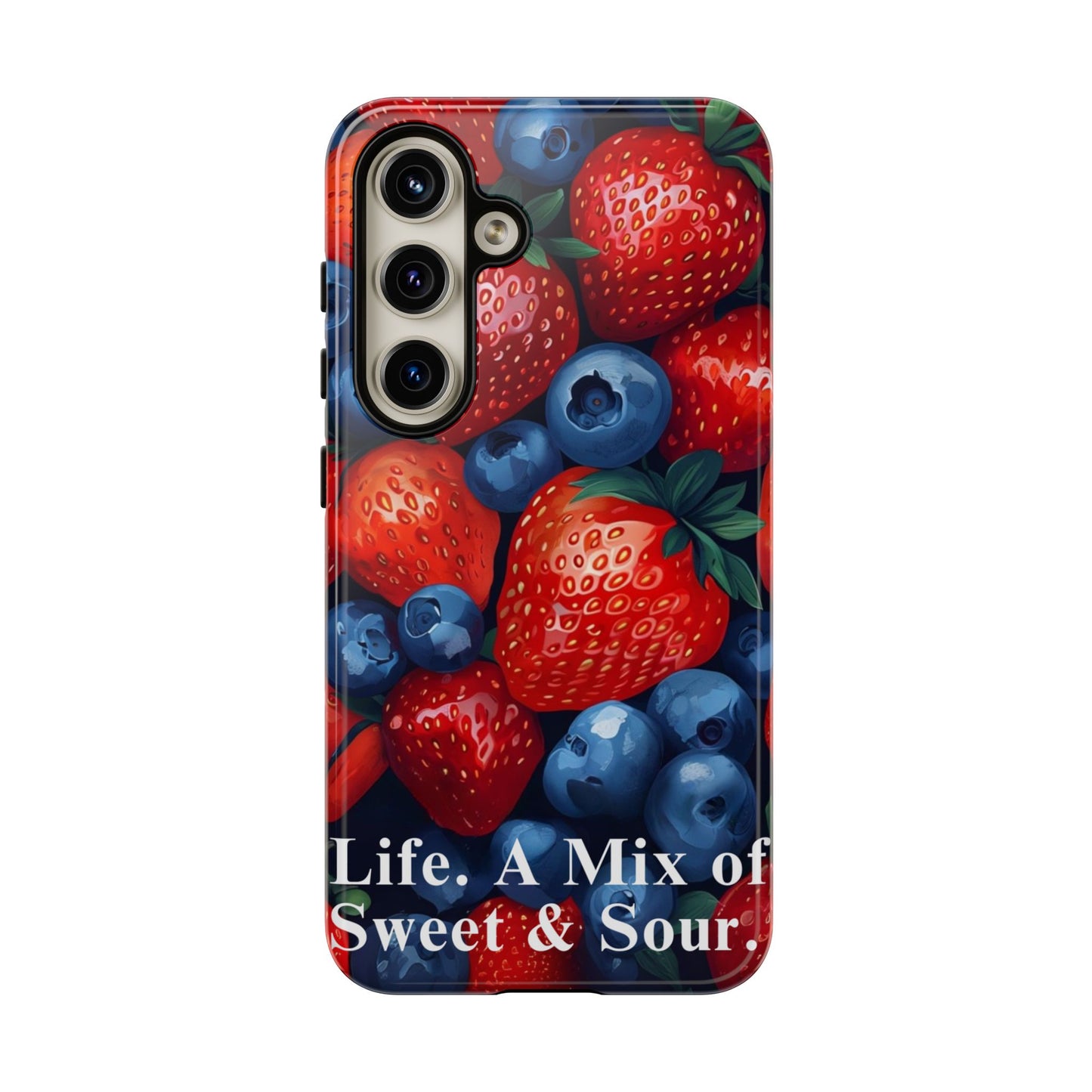 "Life. A Mix of Sweet and Sour" Mobile Phone Case