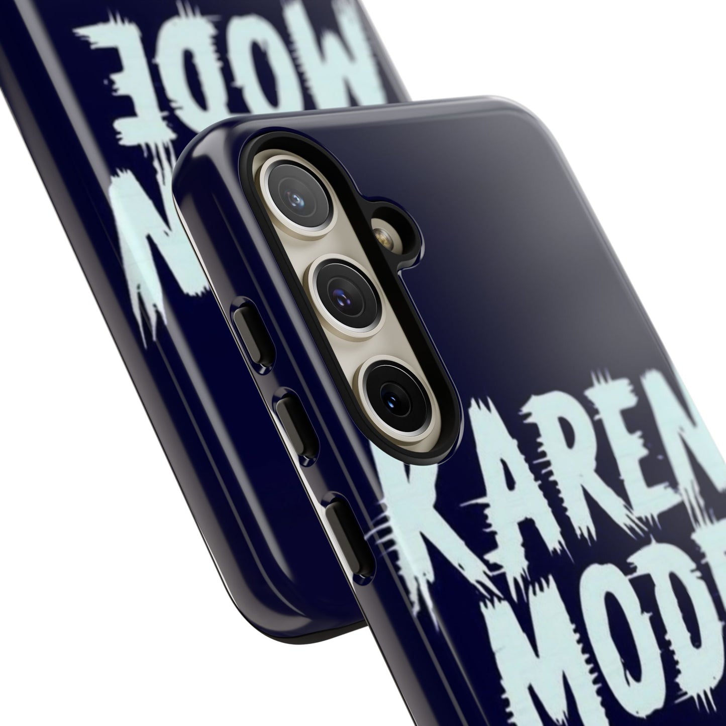 "Karen Mode On" Mobile Phone Case (blue)