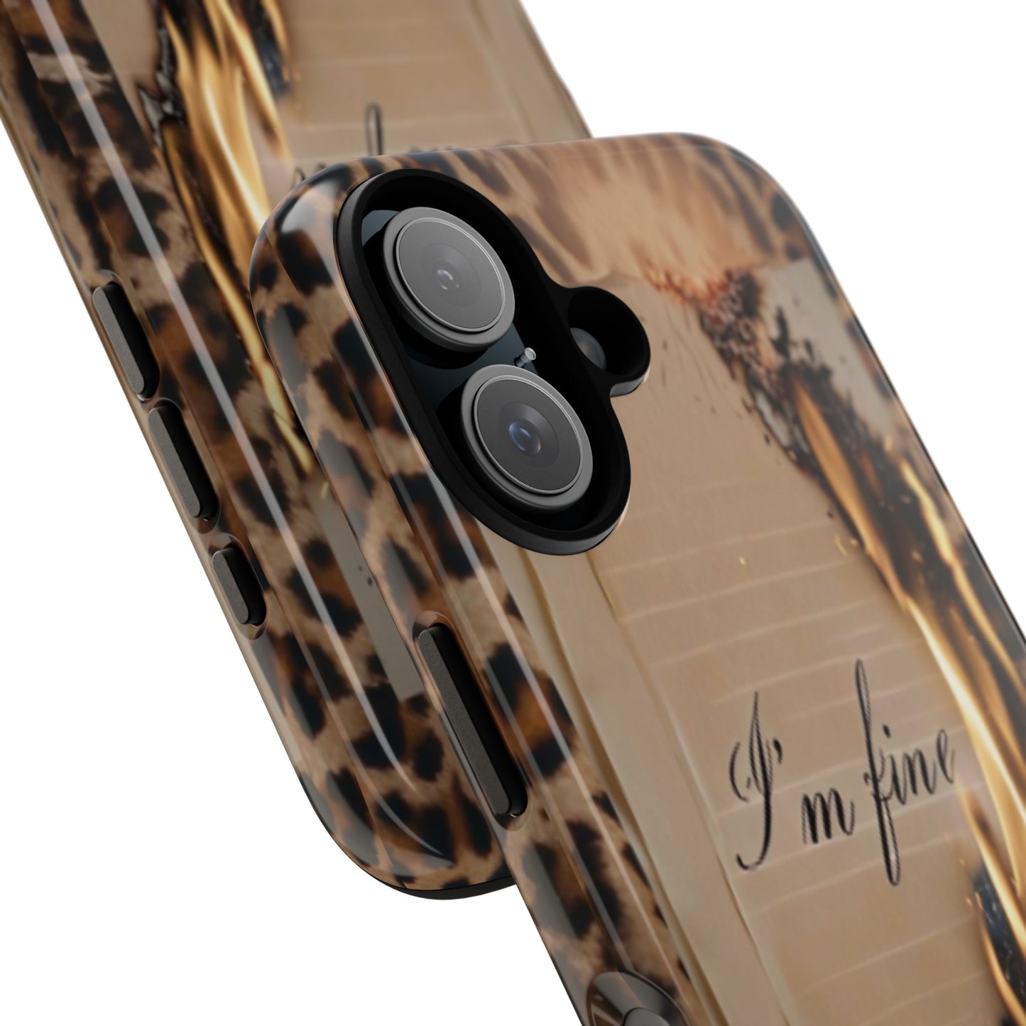 "I Am Fine" Mobile Phone Case