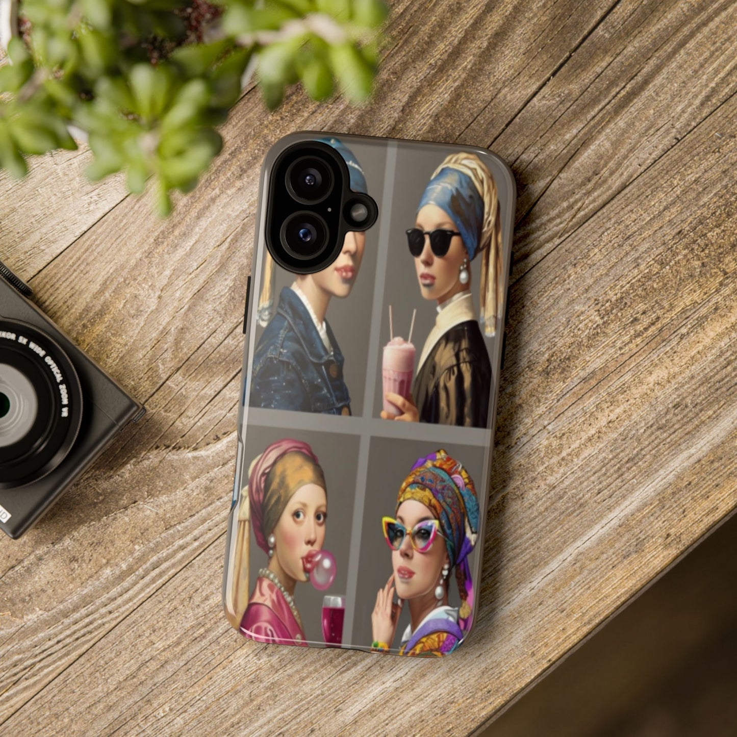 "Girls with Pearls" Mobile Phone Case