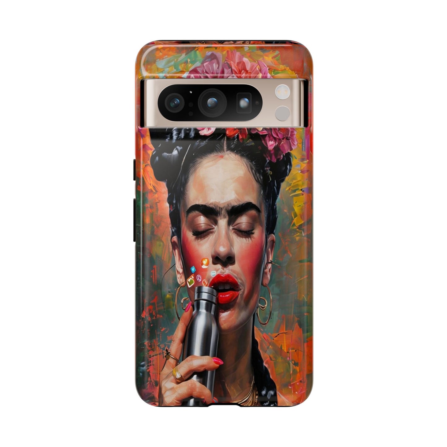 "Frida with a Flask" Mobile Phone Case