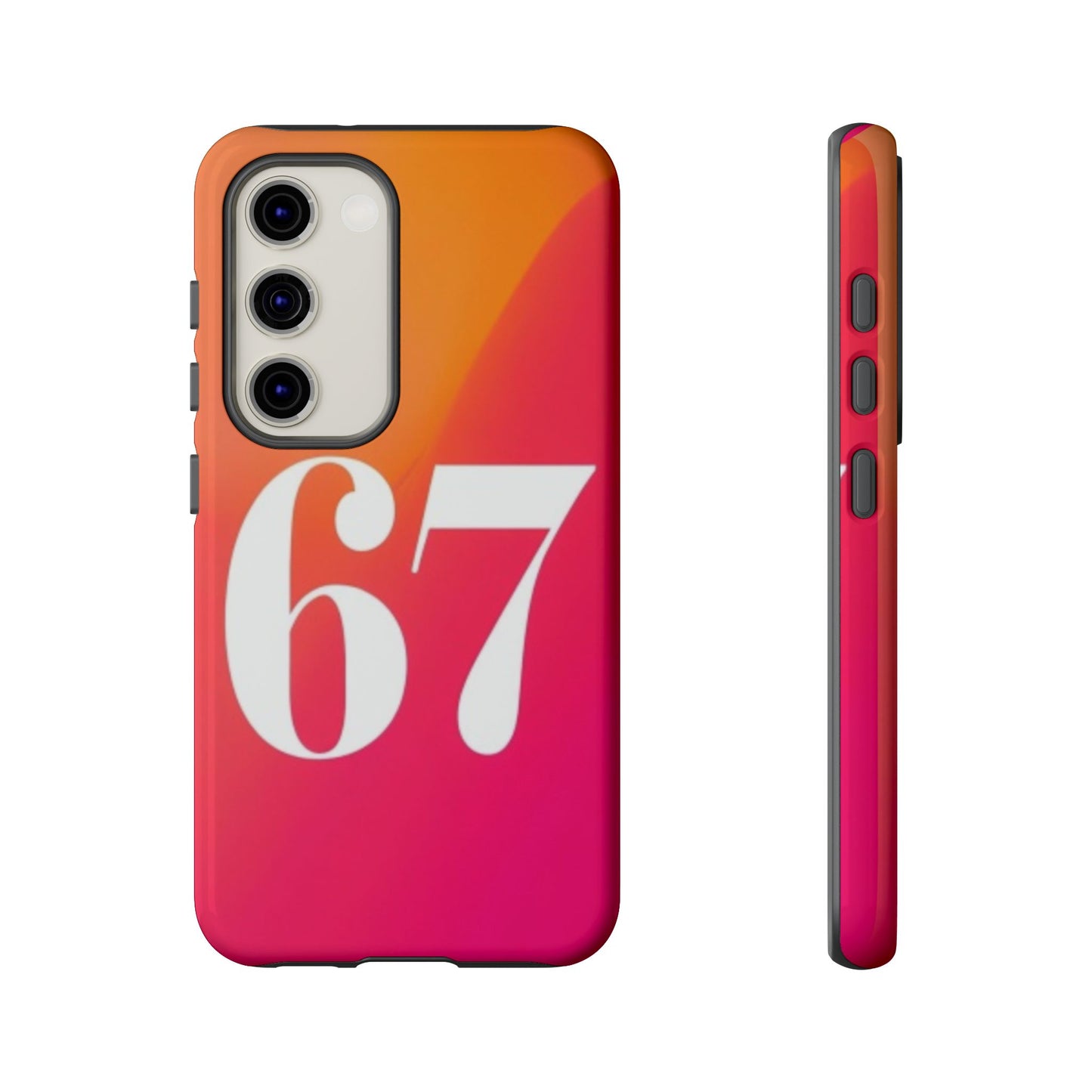 "67" Mobile Phone Case