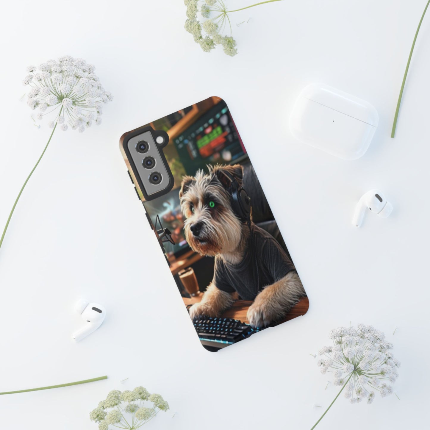 "Your Spirited WFH Side-Kick" Mobile Phone Case