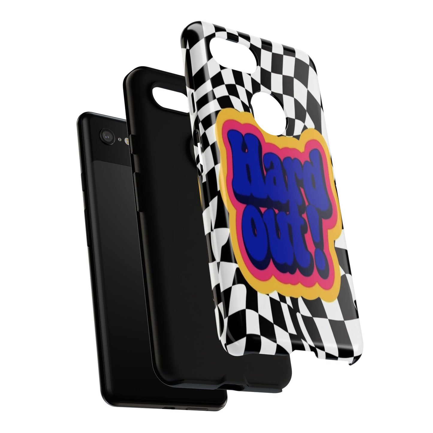 "Hard Out" Mobile Phone Case (blue)