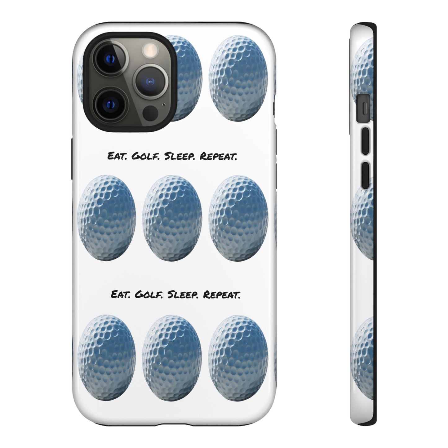 "Eat. Golf. Sleep. Repeat." Mobile Phone Case