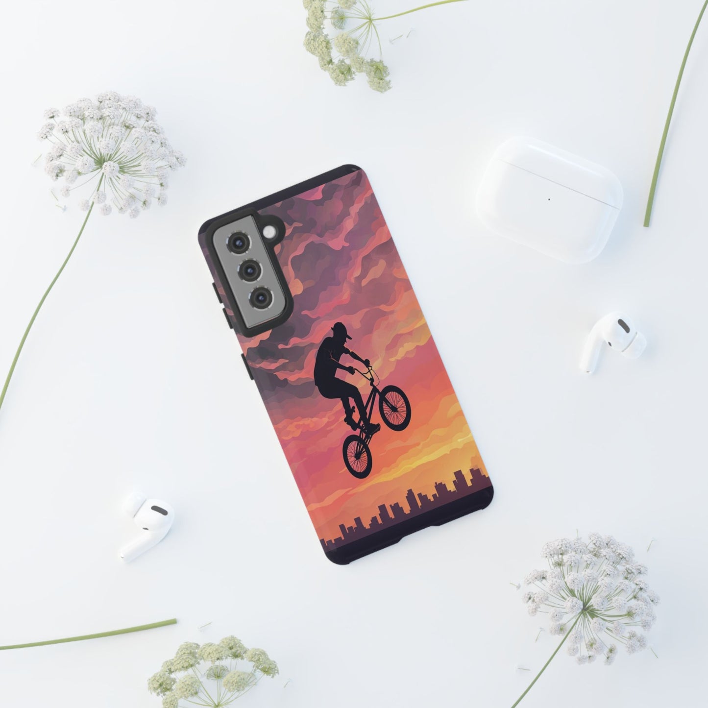 "Sunset Jump" Mobile Phone Case