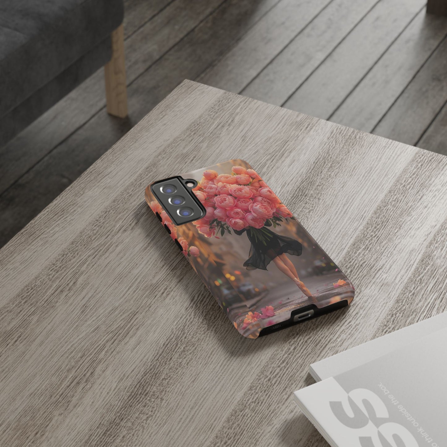 "Plie and Peonies" Mobile Phone Case