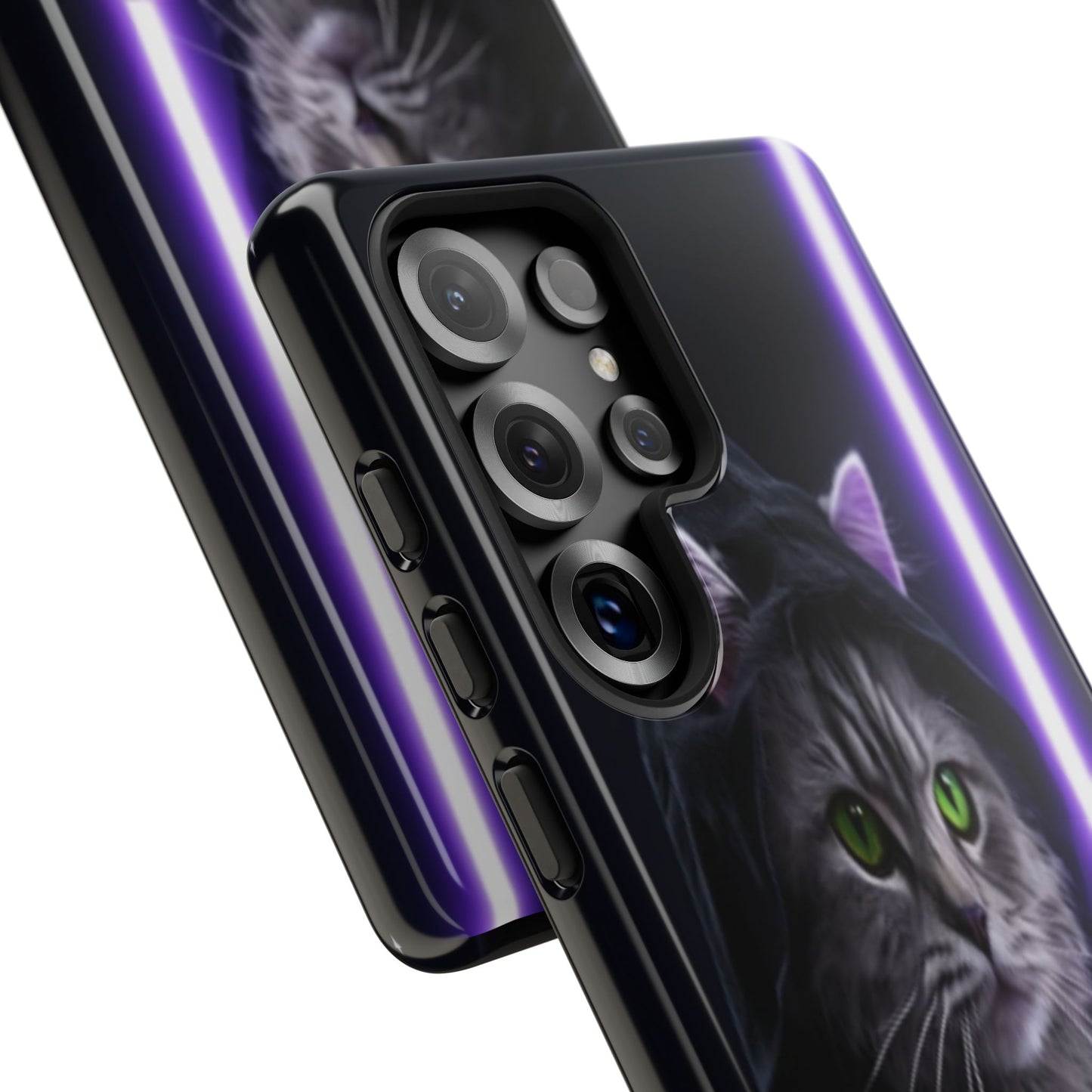 "Jedi Whisker" Mobile Phone Case (purple)