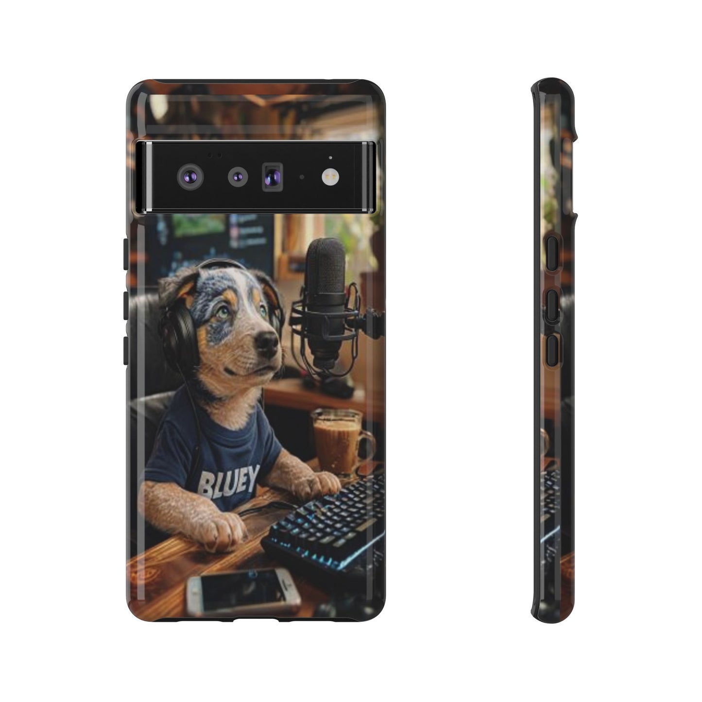 "Blue Heeler - a Tribute to Bluey" Mobile Phone Case