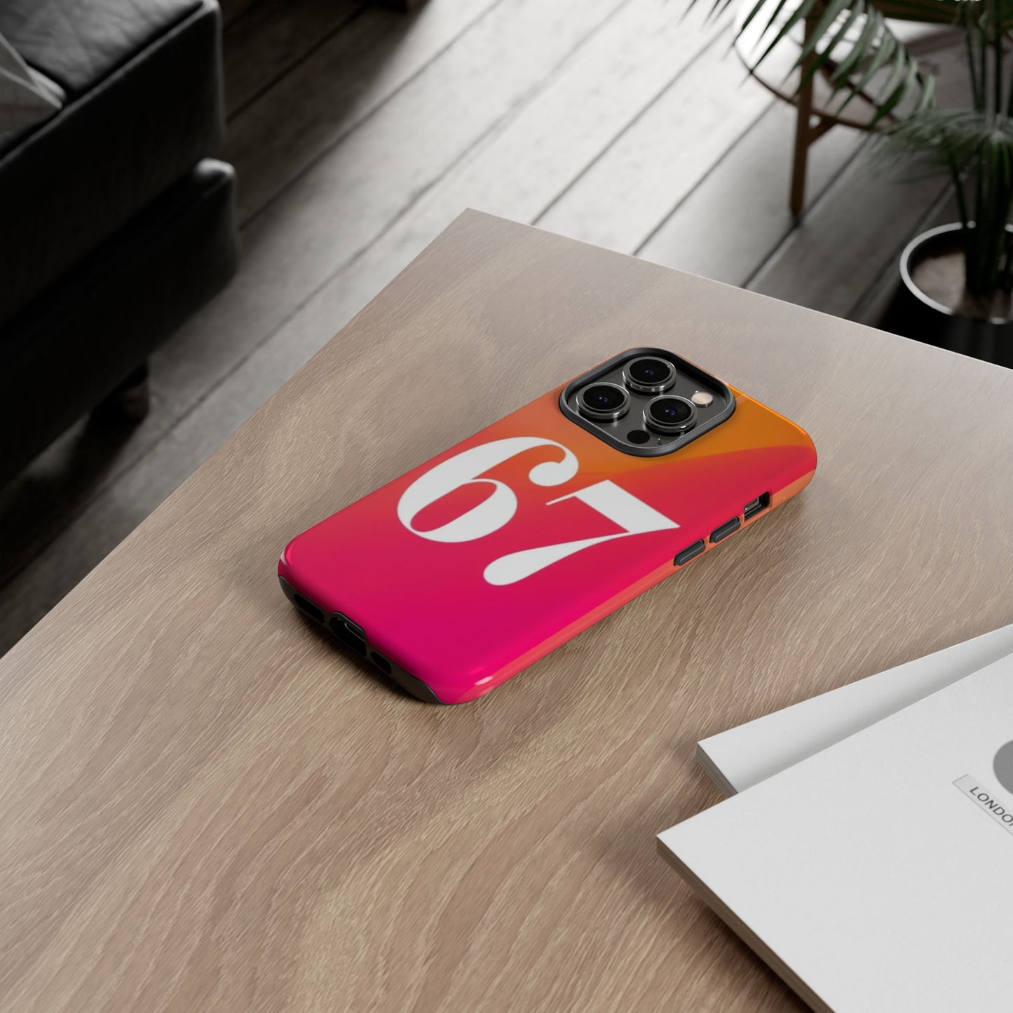 "67" Mobile Phone Case