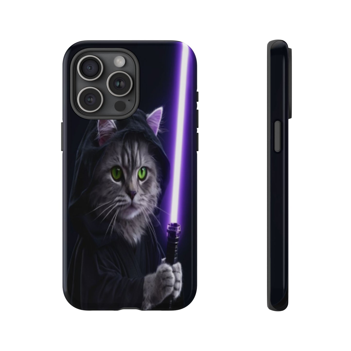 "Jedi Whisker" Mobile Phone Case (purple)