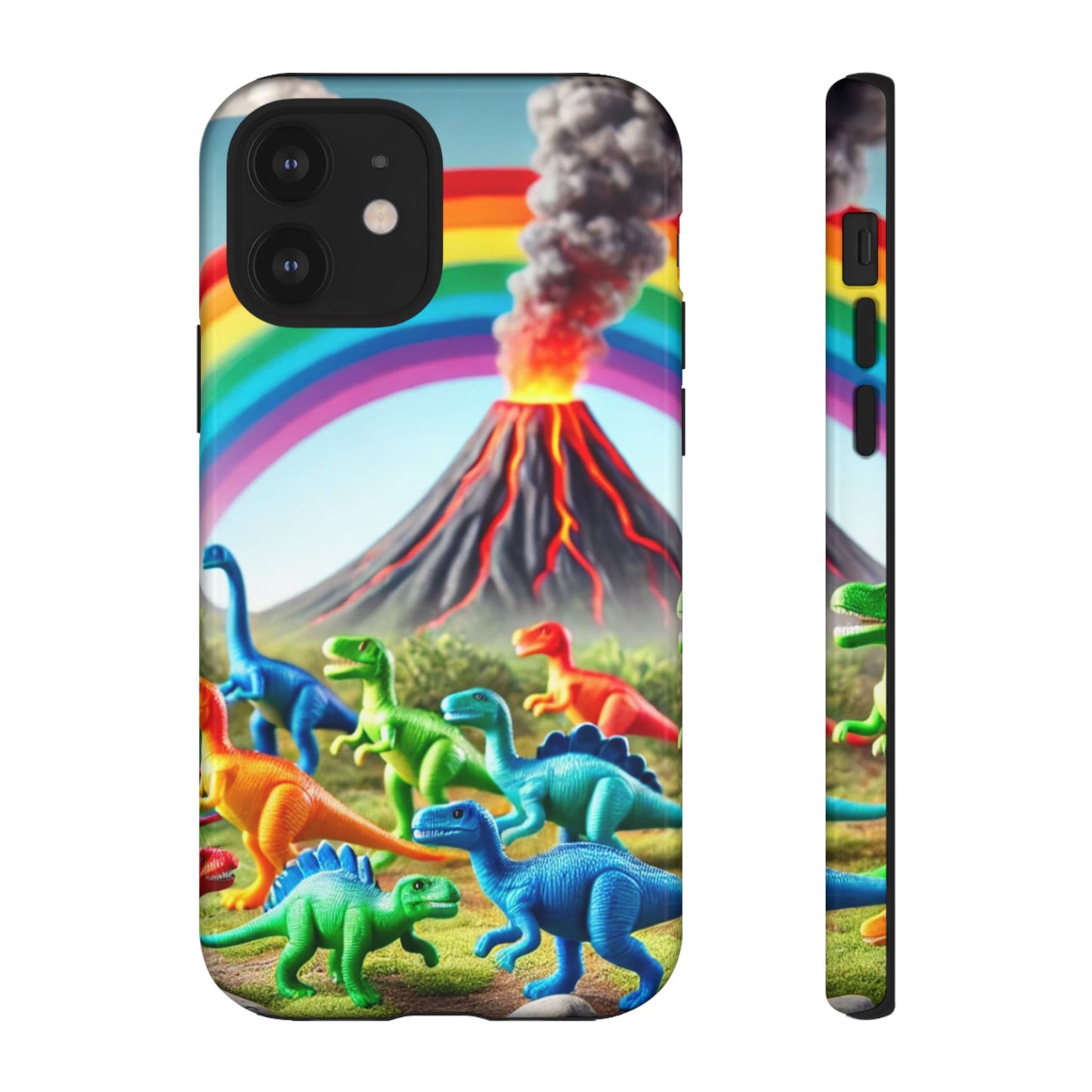 "Rainbow Dinosaurs" Mobile Phone Case