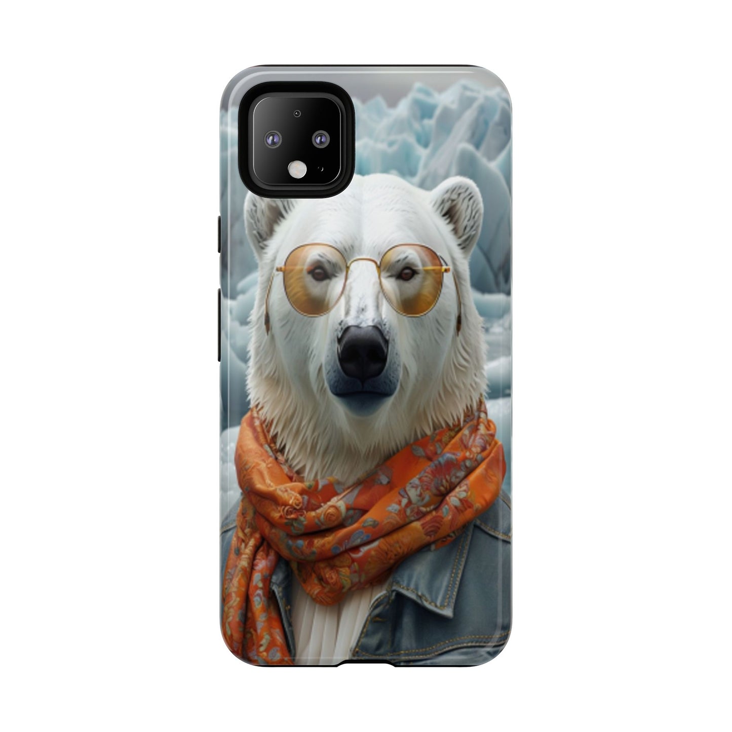 "Urban Zen Polar Bear" Mobile Phone Case