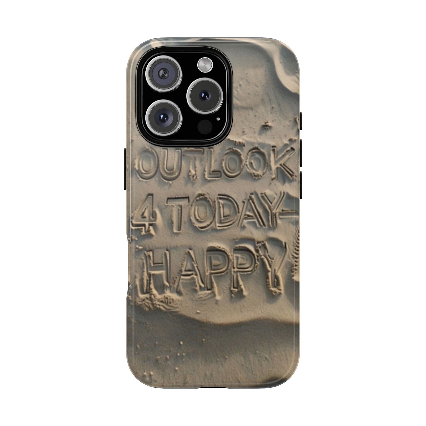 "Life is Short.  Be Happy" Mobile Phone Case